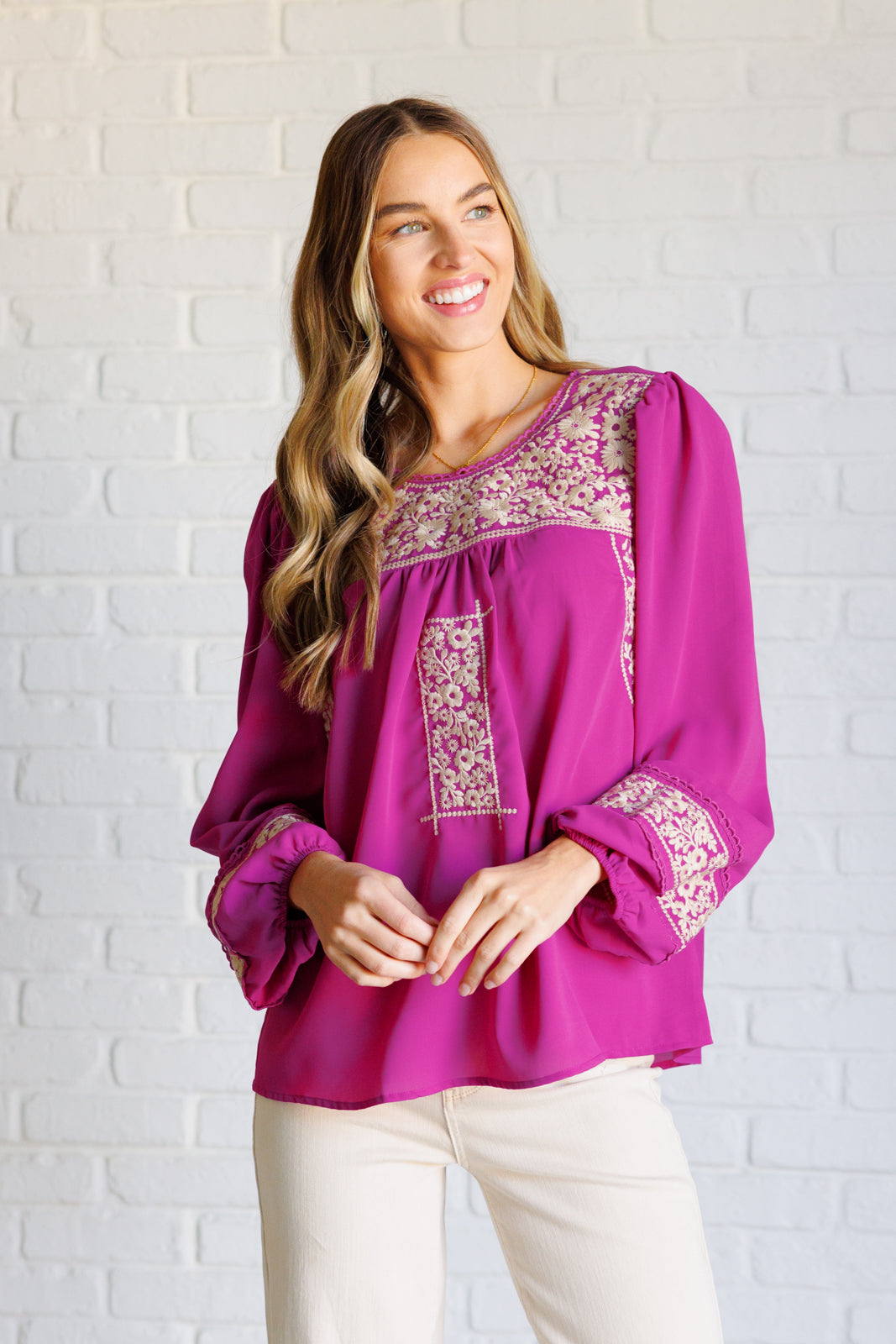 Rodeo Queen Embroidered Blouse Southern Soul Collectives