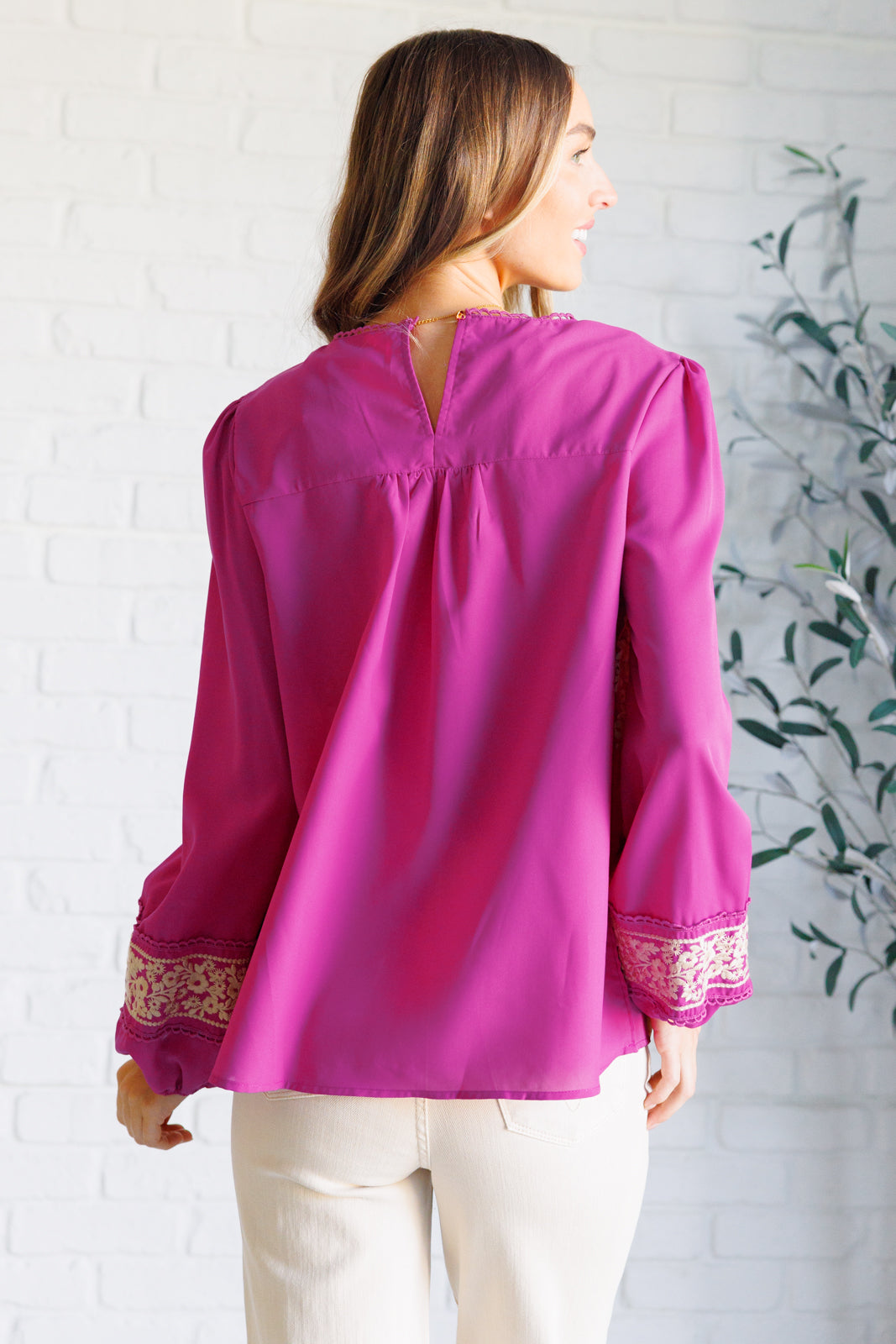 Rodeo Queen Embroidered Blouse Southern Soul Collectives