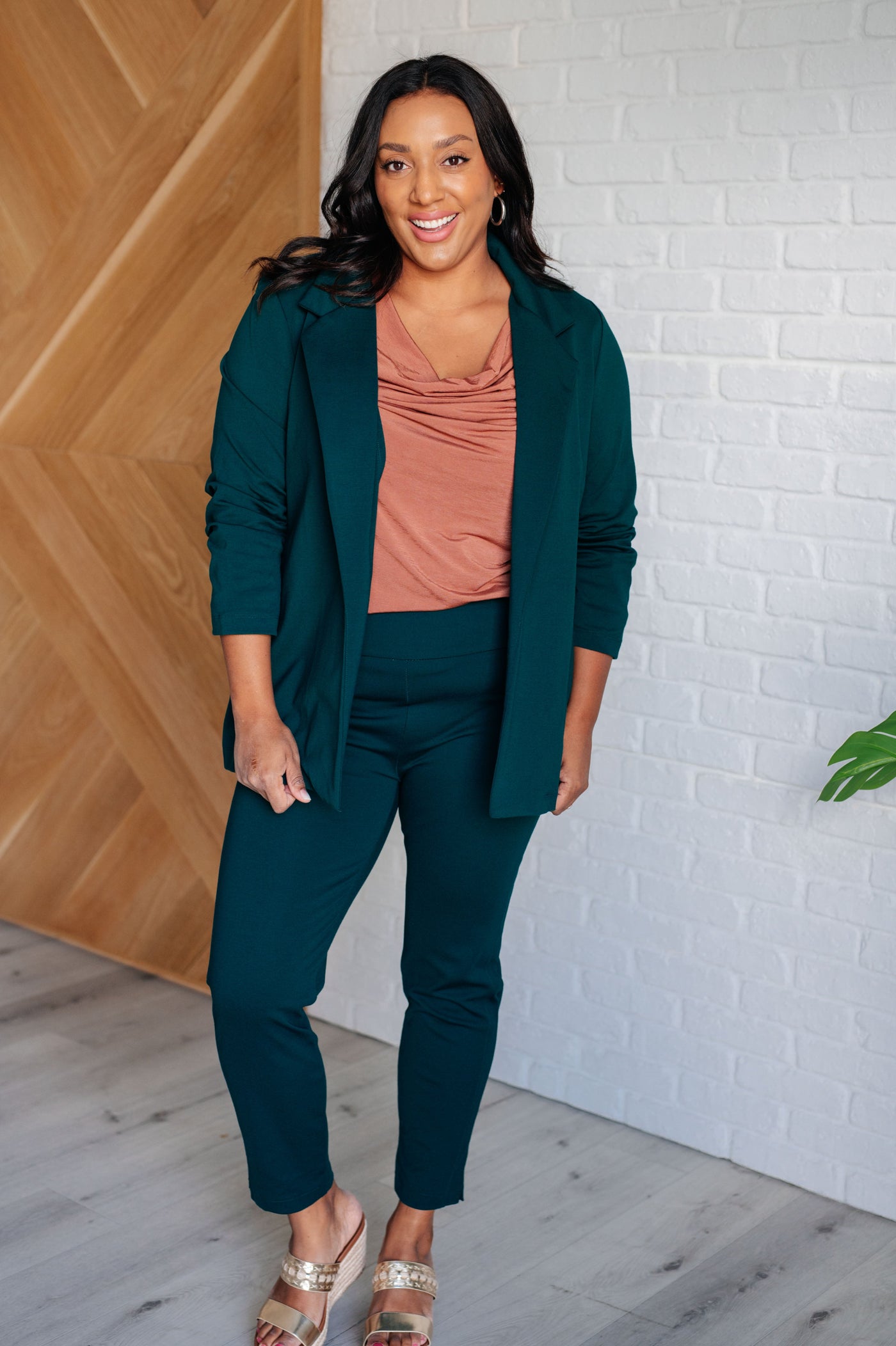 Magic 3/4 Blazer in Hunter Green Southern Soul Collectives