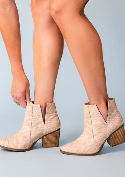 Tarim Bootie in Blush Southern Soul Collectives