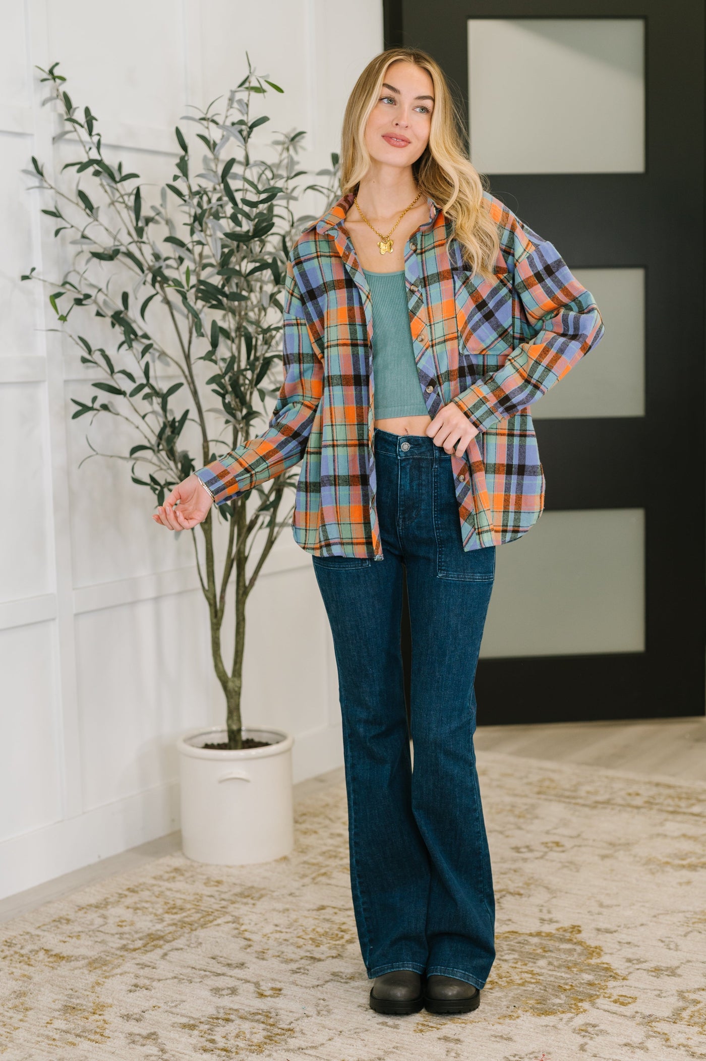 Rustic Rhythm Plaid Button Down Southern Soul Collectives