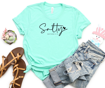 Salty Matthew 5:13 Graphic T-shirt - Southern Soul Collectives