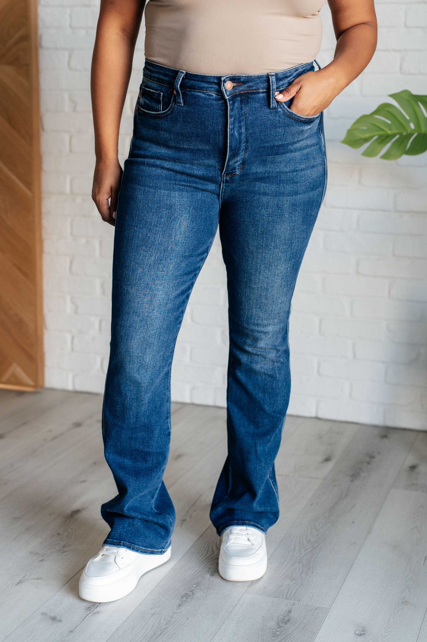 Santana High Rise Control Top Bootcut Jeans Southern Soul Collectives