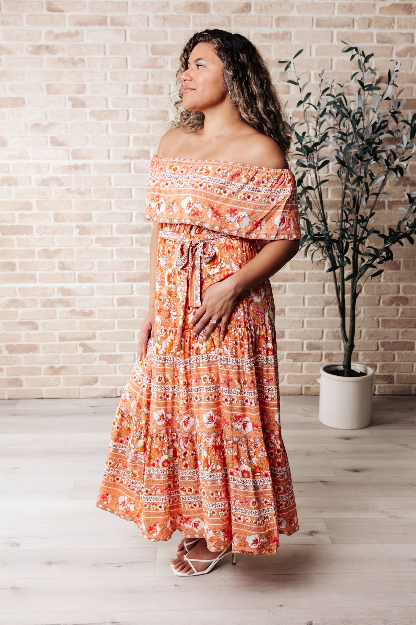 Say You Love Me Off Shoulder Dress Southern Soul Collectives