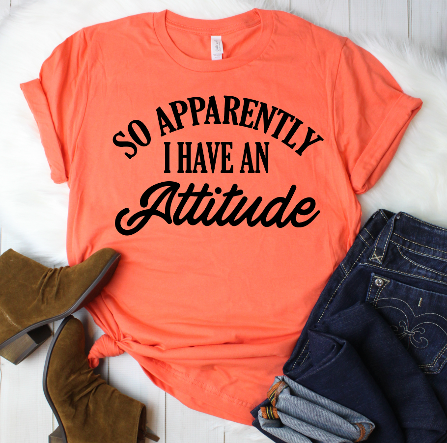 So apparently i have an Attitude Graphic Tee