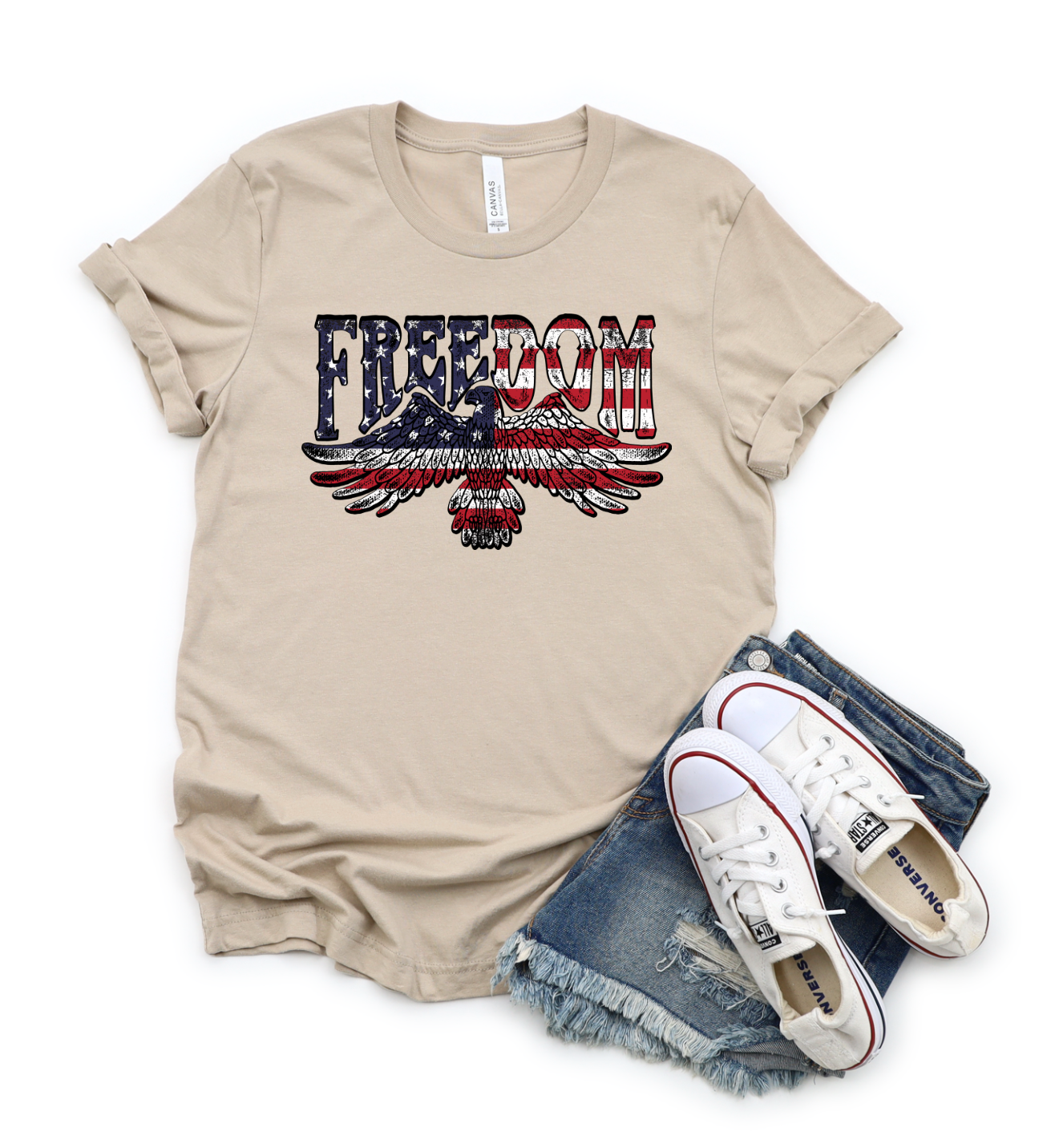 FREEDOM BIRD🦅🇺🇸 Graphic T-shirt Graphic Tee Southern Soul Collectives 