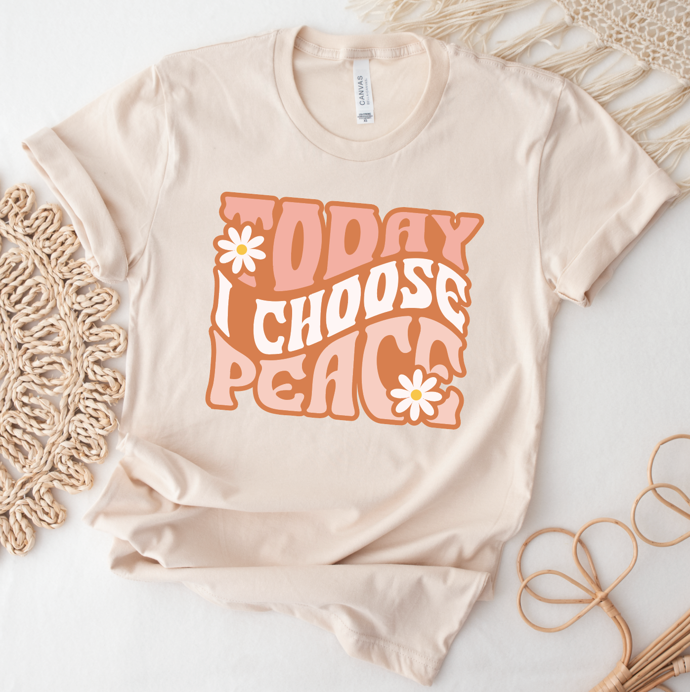 Today I Choose Peace Graphic Tee