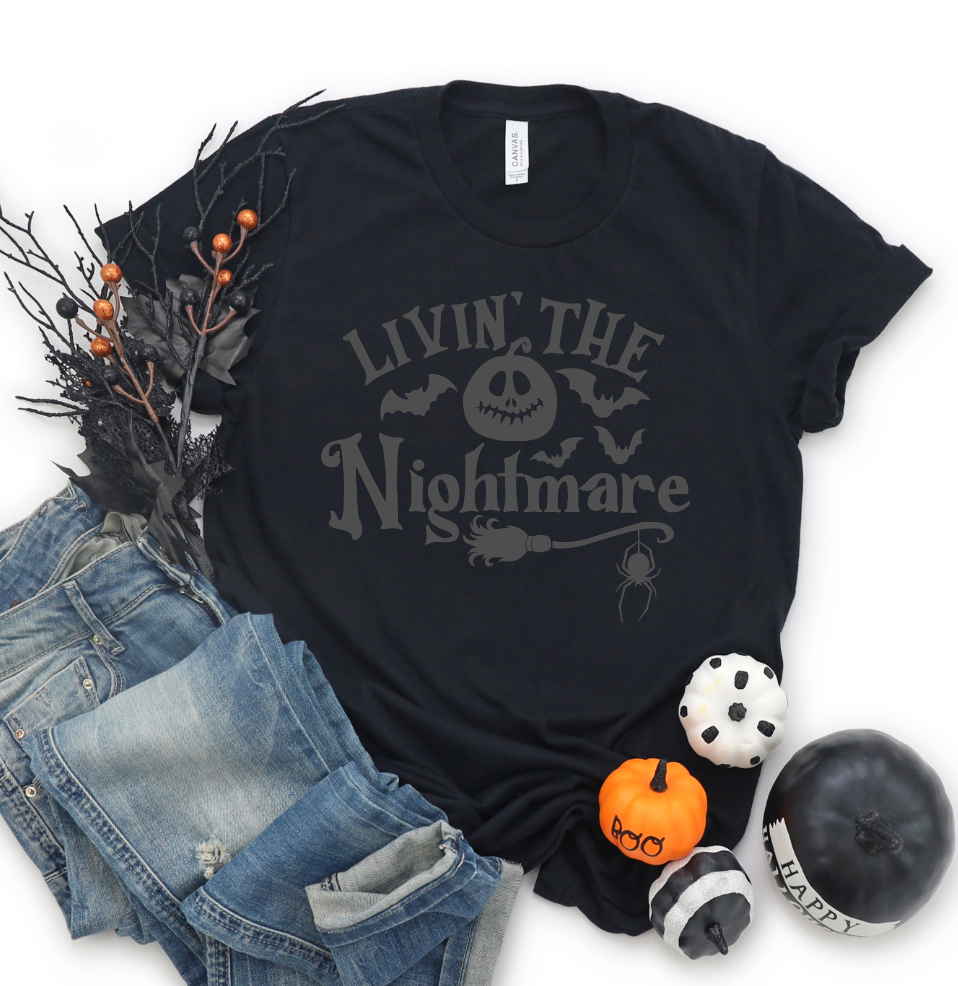Livin' the Nightmare Graphic Tee Graphic Tee Southern Soul Collectives 