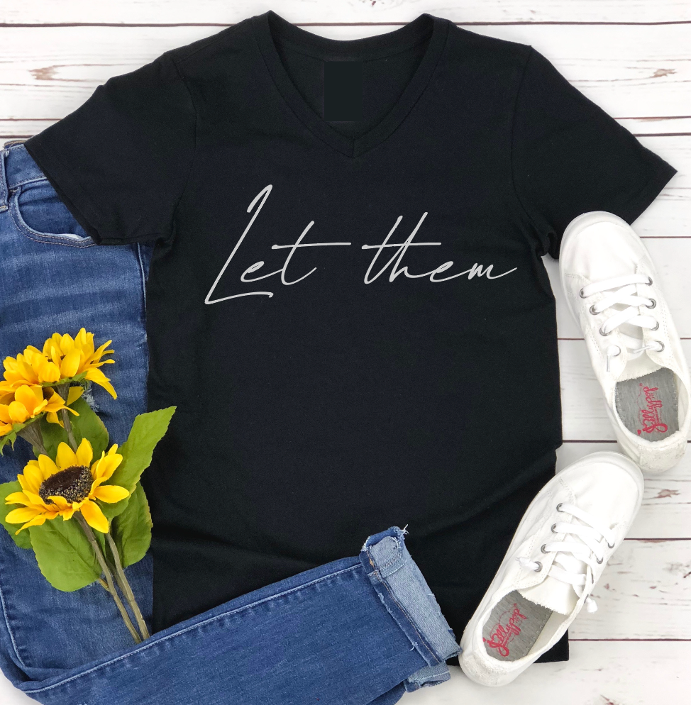 Let Them Graphic Tee Graphic Tee Southern Soul Collectives 