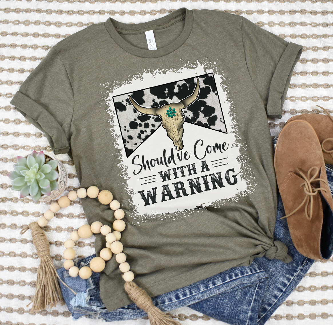 Should've Come With A Warning Graphic Tee Graphic Tee Southern Soul Collectives 