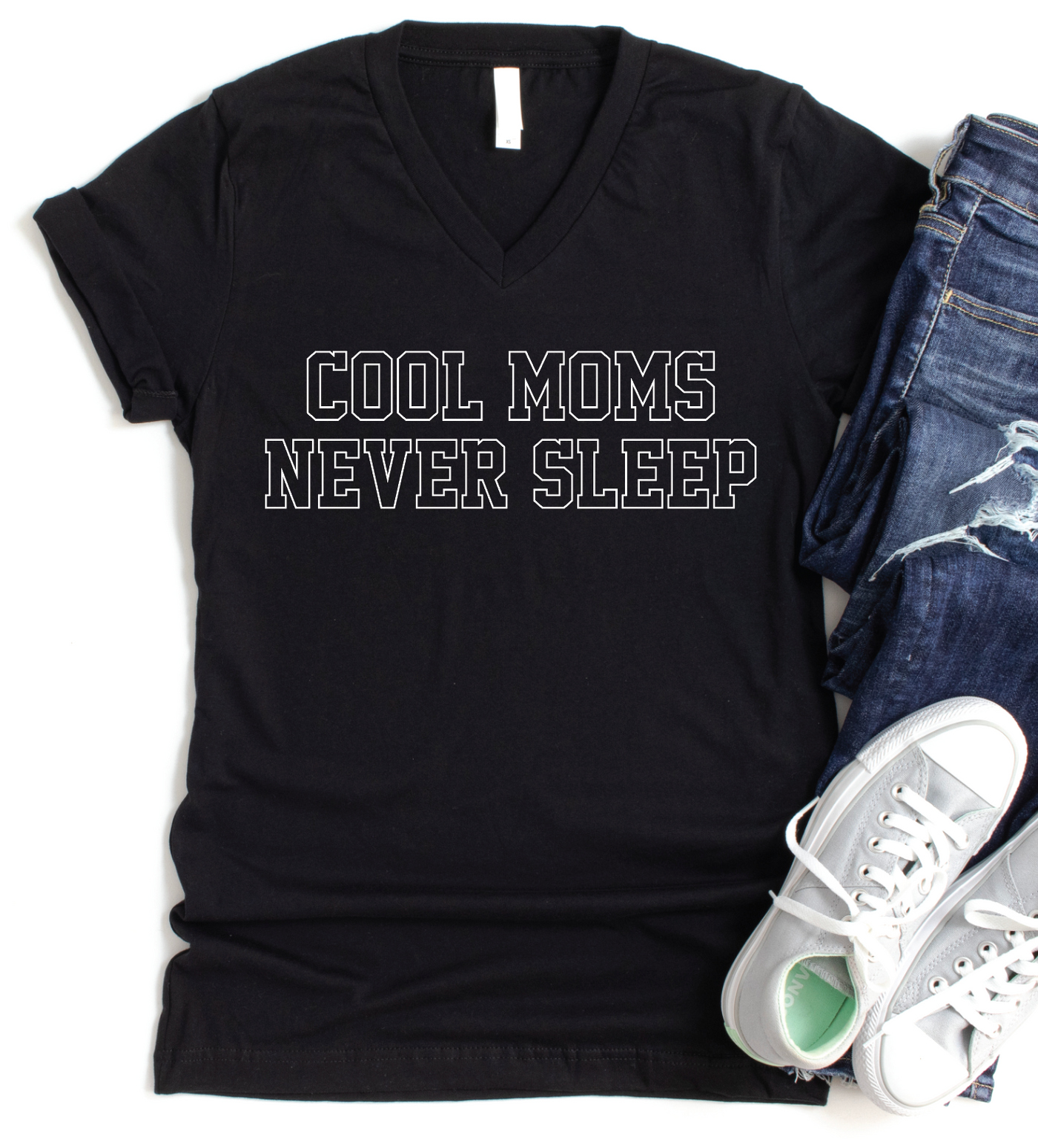 Cool Moms Never Sleep Graphic Tee Graphic Tee Southern Soul Collectives 