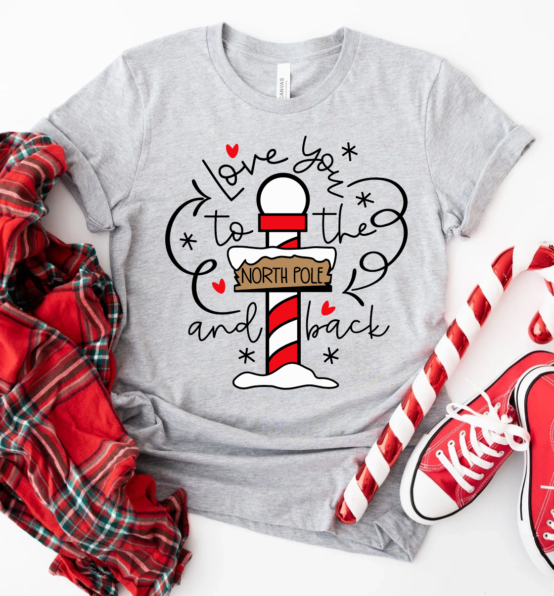 Love You to the North Pole & Back Graphic T-shirt