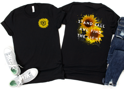 Stand Tall and Find the Light Graphic Tee - Southern Soul Collectives