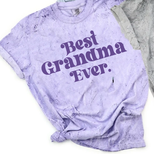 Best Grandma Ever Graphic T-shirt