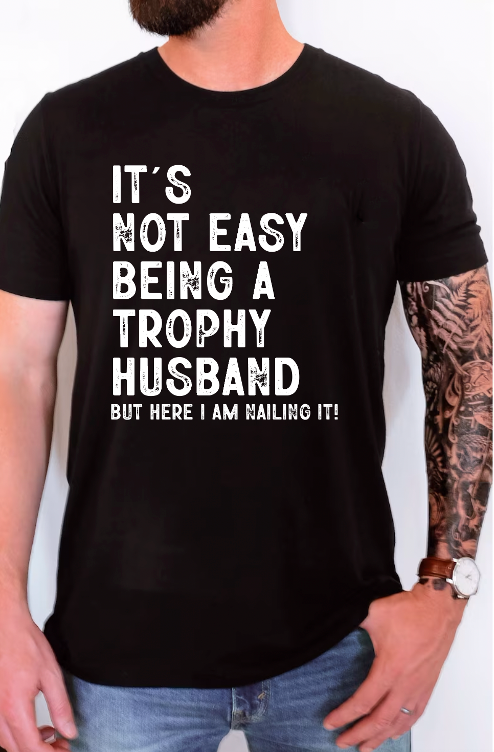 Trophy Husband Graphic T-shirt