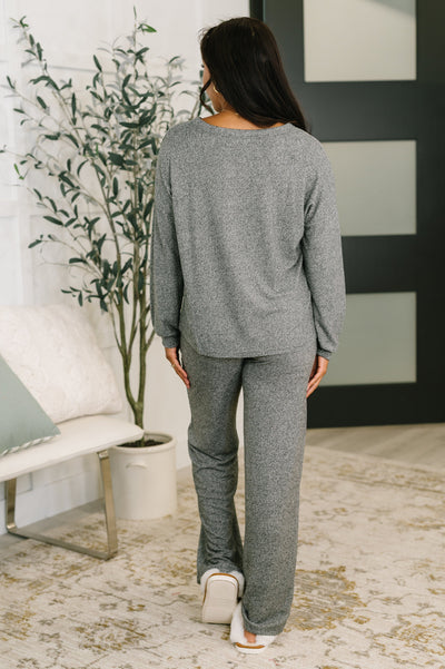 Seasonal Snooze Top and Bottom Set in Black Southern Soul Collectives