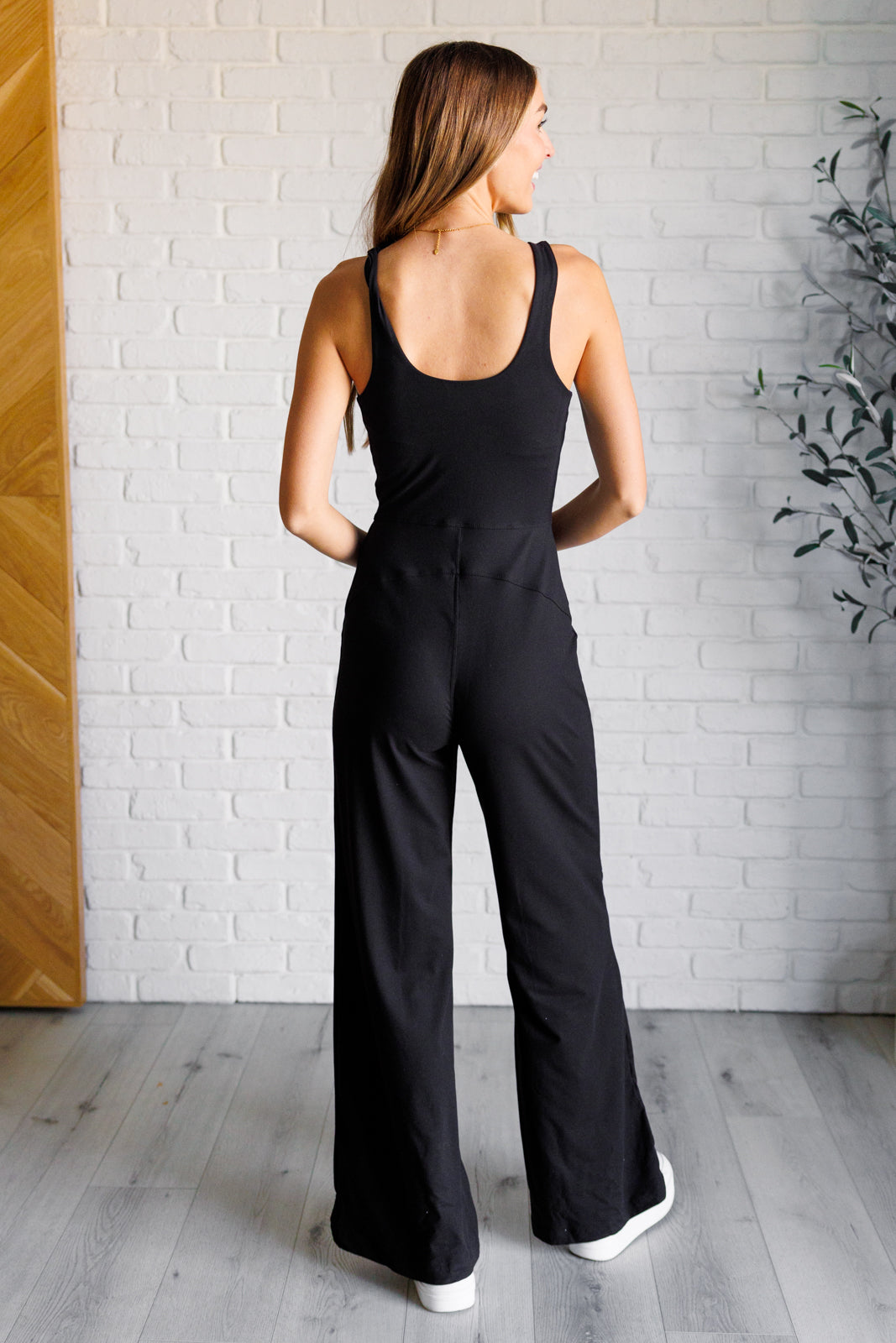 Shavasana Everyday Wide Leg Jumpsuit in Black Southern Soul Collectives