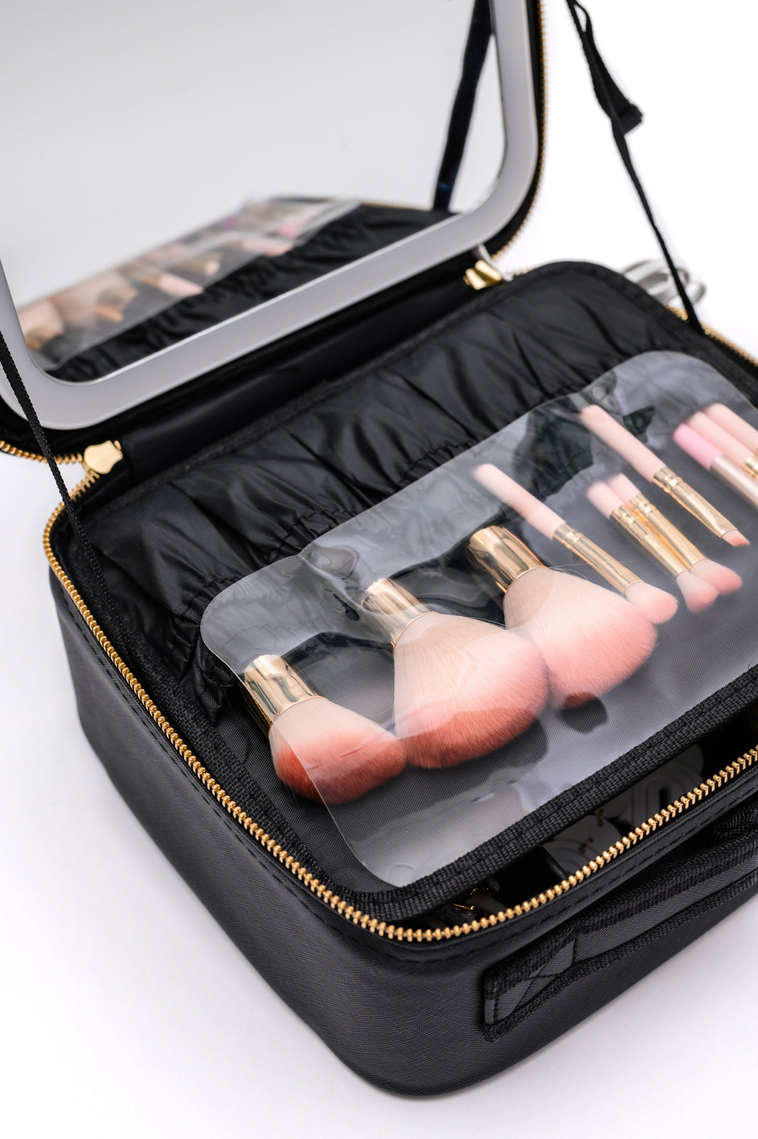 She's All That LED Makeup Case in Black - Southern Soul Collectives