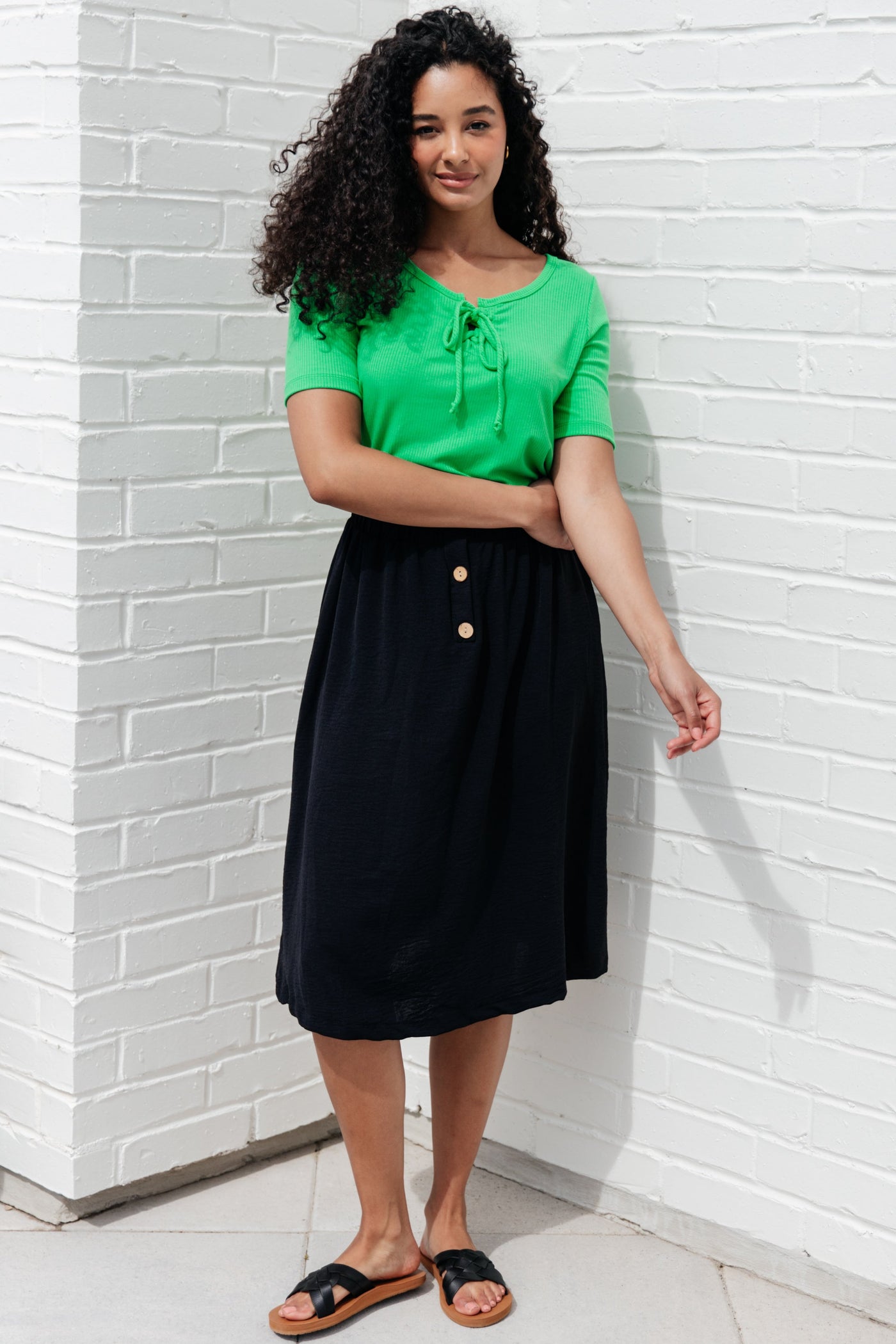 She's a Scholar Mid-Length Skirt Southern Soul Collectives