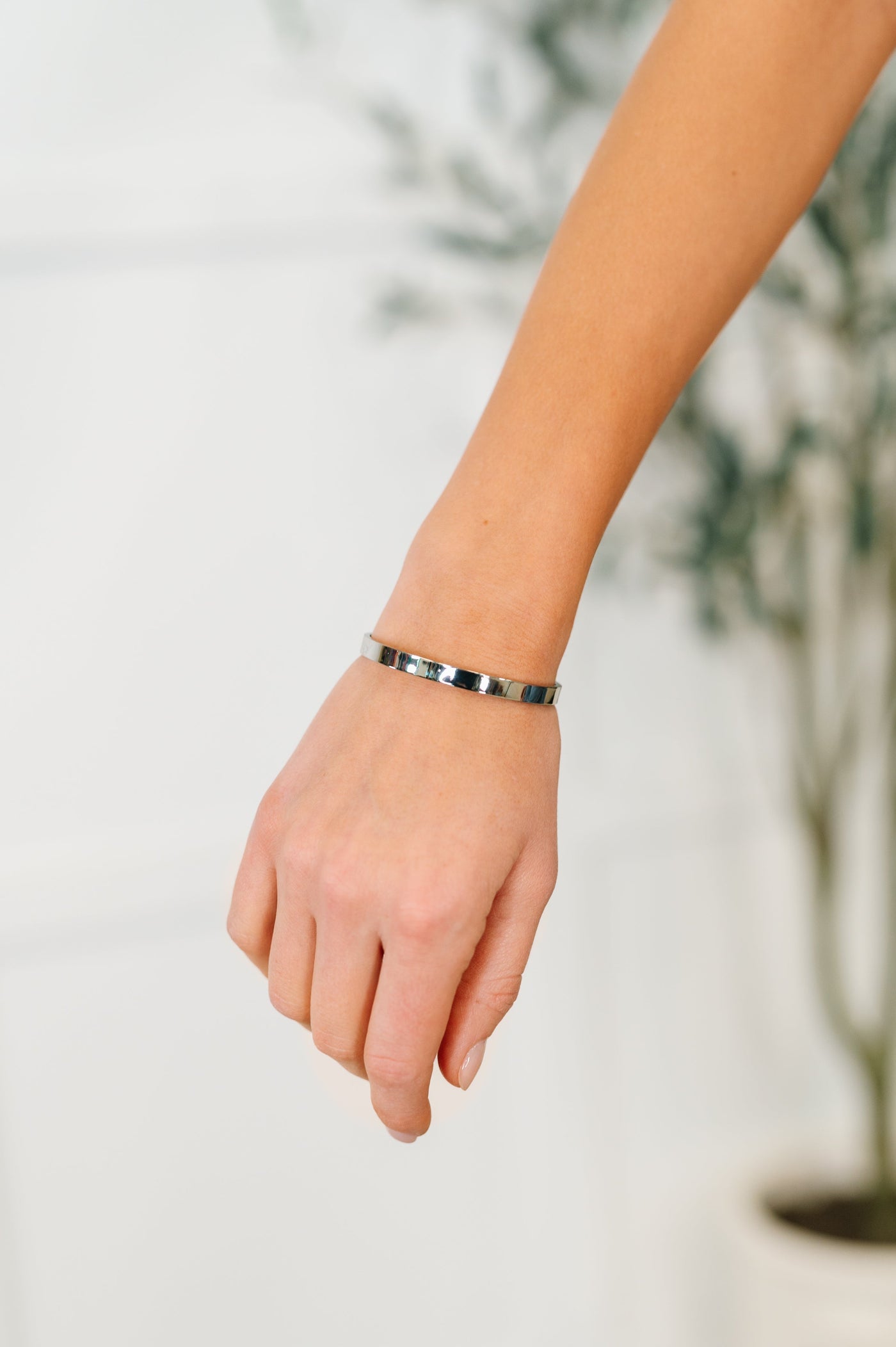 Shelby Classic Silver Bangle Southern Soul Collectives