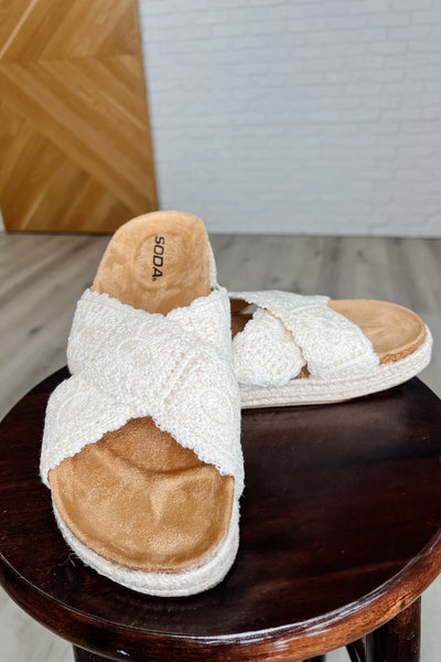 Shoreline Stride Sandals in Sadina Beige Southern Soul Collectives