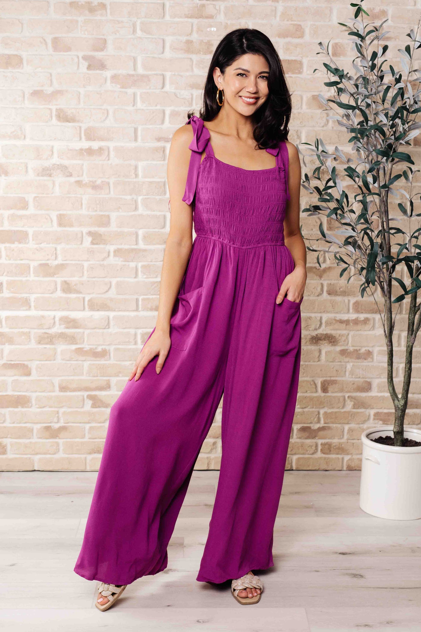 Social Graces Wide Leg Jumpsuit Southern Soul Collectives