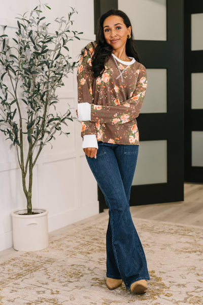 Somebody to Lean On Cable Ribbed Top Southern Soul Collectives