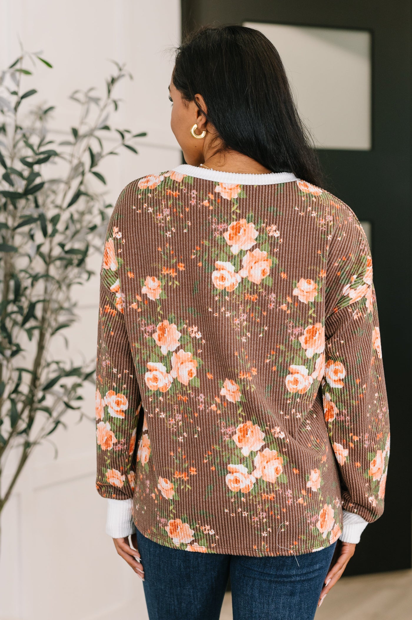 Somebody to Lean On Cable Ribbed Top Southern Soul Collectives