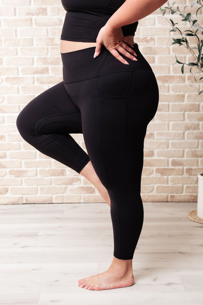 Somewhere to Start Leggings in Black Southern Soul Collectives