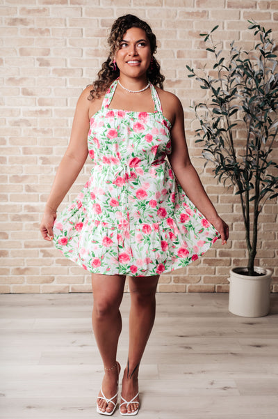 Soul Tied Floral Dress in Pink Southern Soul Collectives