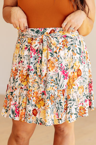 Spring Fields Floral Skirt Southern Soul Collectives
