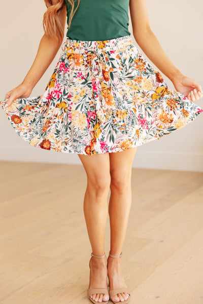 Spring Fields Floral Skirt Southern Soul Collectives