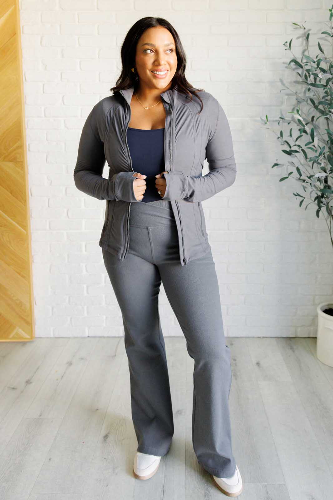 Staying Swift Activewear Jacket in Titanium Southern Soul Collectives