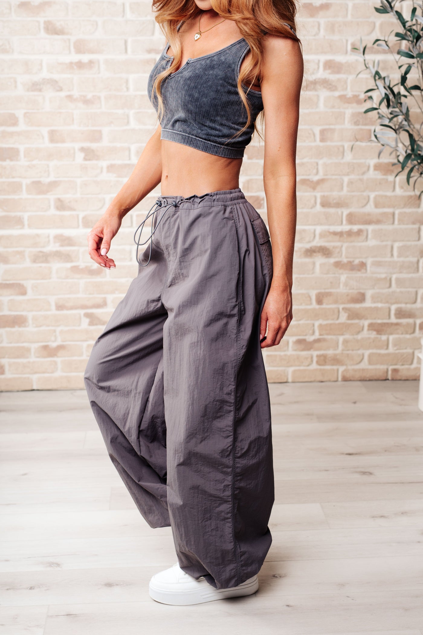 Step Up Joggers in Grey Southern Soul Collectives