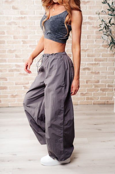 Step Up Joggers in Grey Southern Soul Collectives