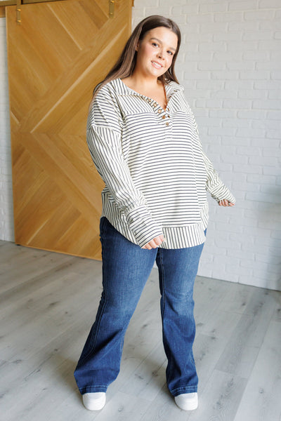 Striped Serendipity Pullover Southern Soul Collectives