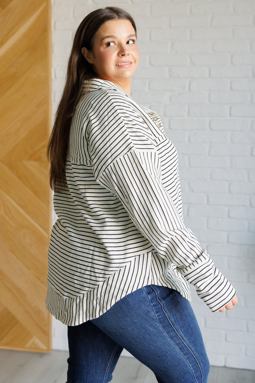 Striped Serendipity Pullover Southern Soul Collectives