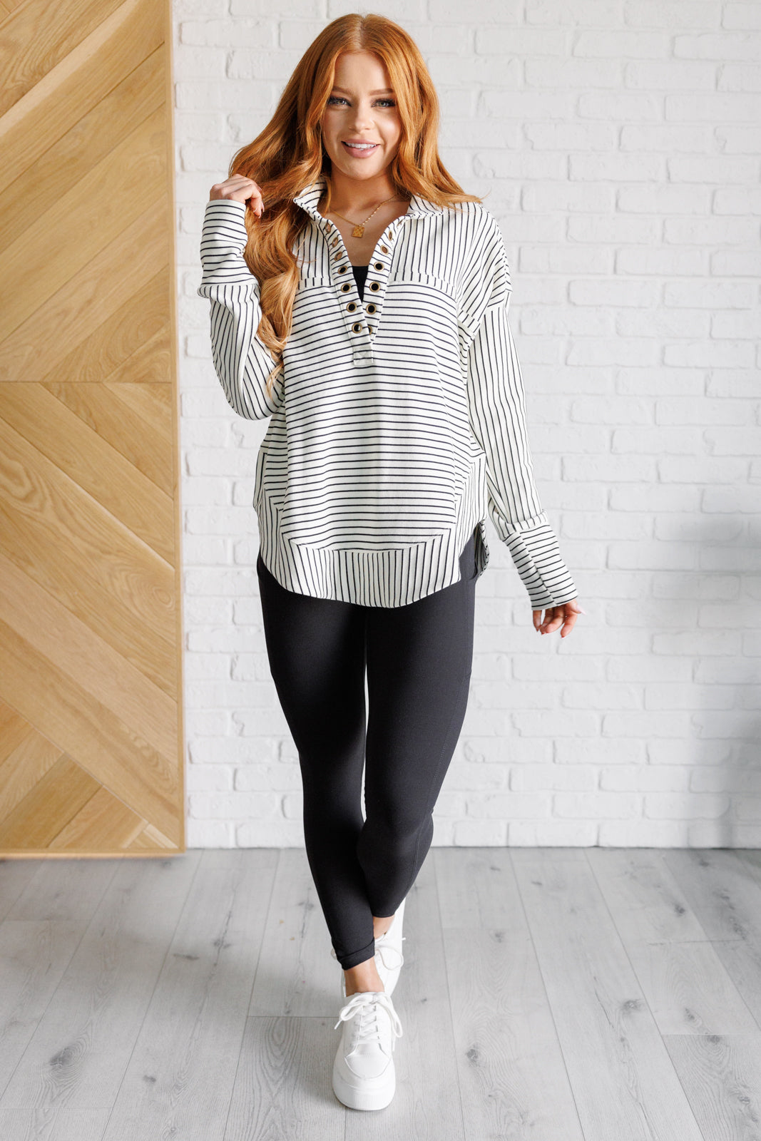 Striped Serendipity Pullover Southern Soul Collectives