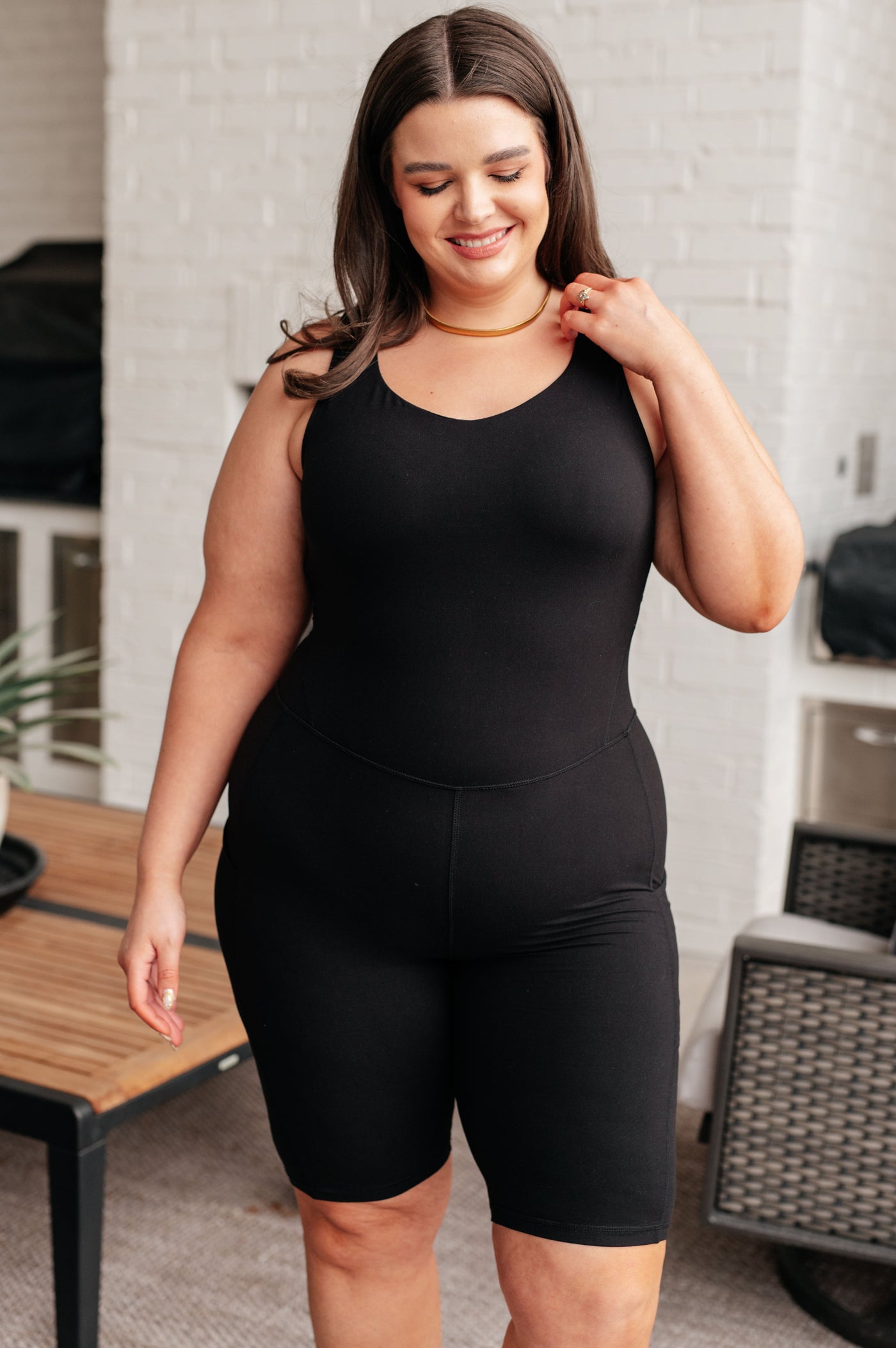 Sun Salutations Body Suit in Black Southern Soul Collectives