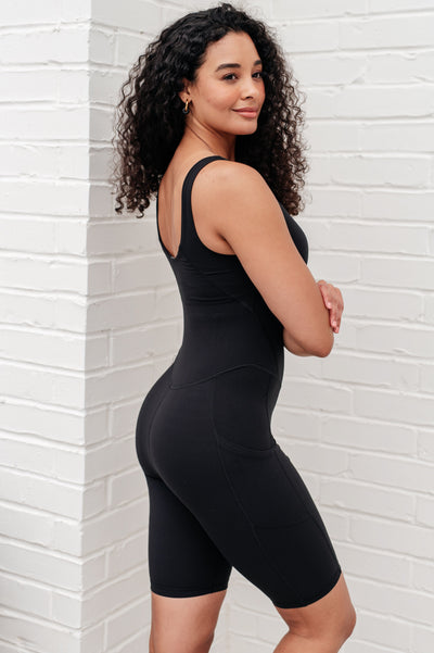 Sun Salutations Body Suit in Black Southern Soul Collectives