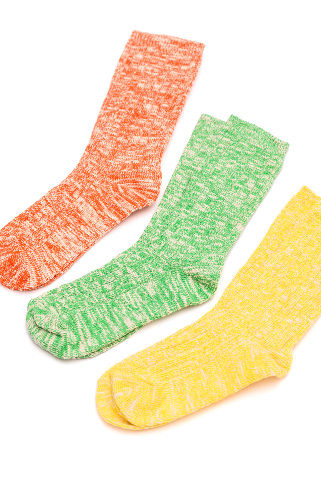 Sweet Heathered Scrunch Socks Set of 3 Pairs Southern Soul Collectives