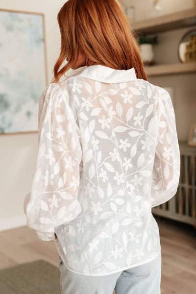 Sweet Serotonin Lace Button Up Southern Soul Collectives