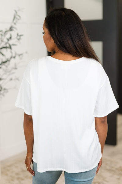 Take It Easy Slouchy Tee in Ivory Southern Soul Collectives