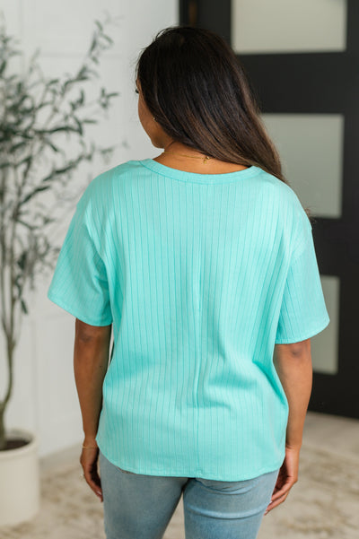 Take It Easy Slouchy Tee in Mint Southern Soul Collectives