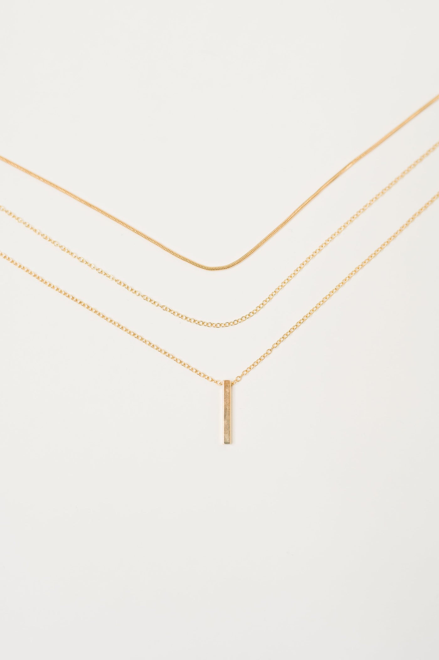 The Signature Set Layered Necklace Set in Gold Southern Soul Collectives