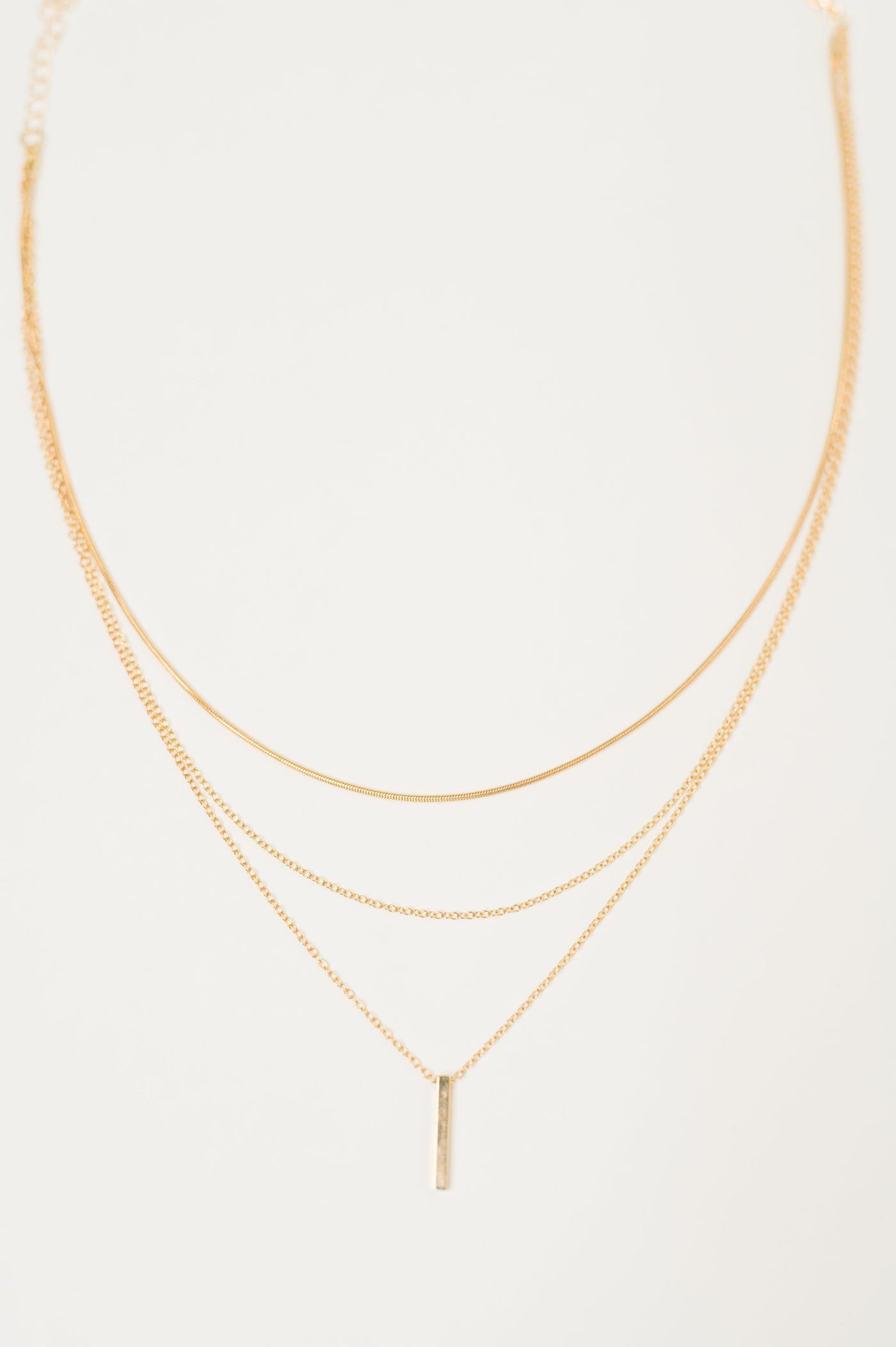The Signature Set Layered Necklace Set in Gold Southern Soul Collectives
