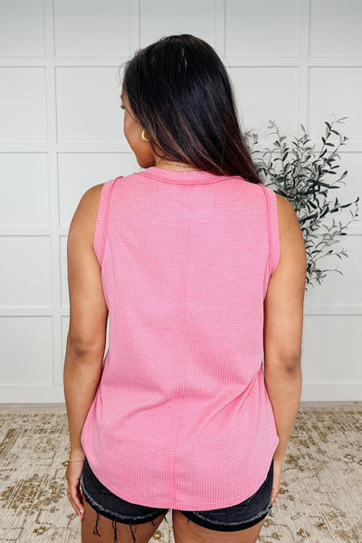 Thread Theory Round Neck Tank in Pink Southern Soul Collectives