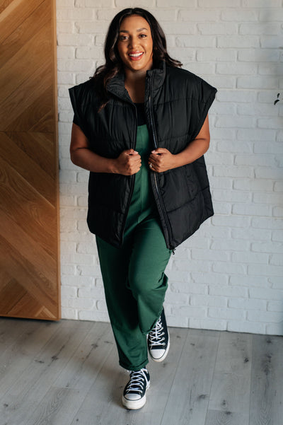 Totally Me Spaghetti Strap Jumpsuit in Dark Green Southern Soul Collectives