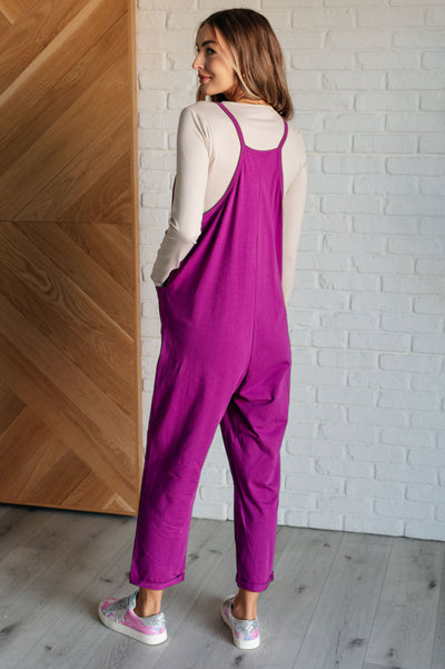 Totally Me Spaghetti Strap Jumpsuit in Light Plum Southern Soul Collectives