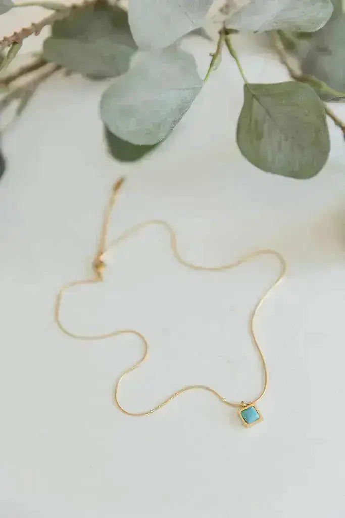 Turquoise Pendant Necklace Womens Southern Soul Collectives